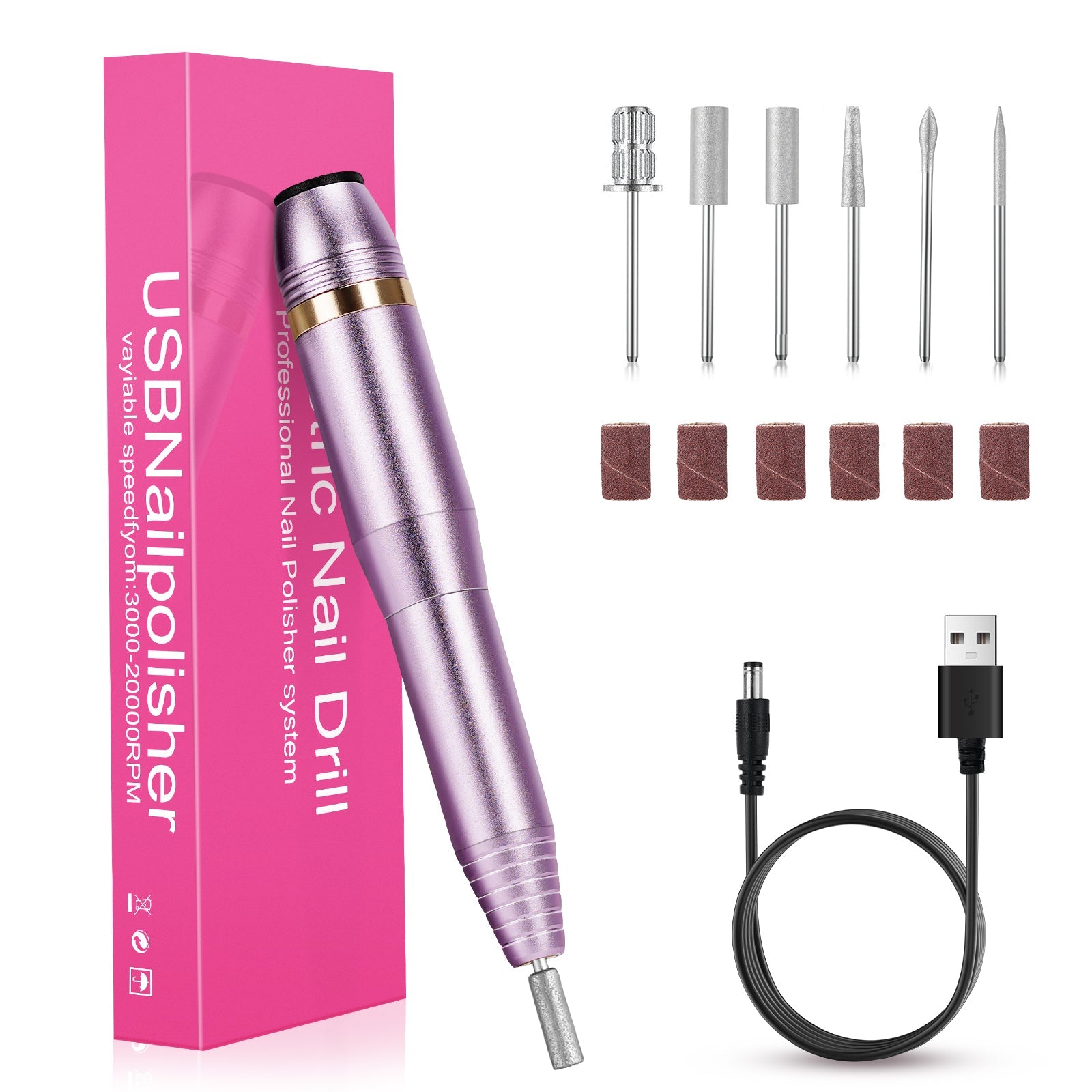 Shexnail Professional Electric Nail Drill Set