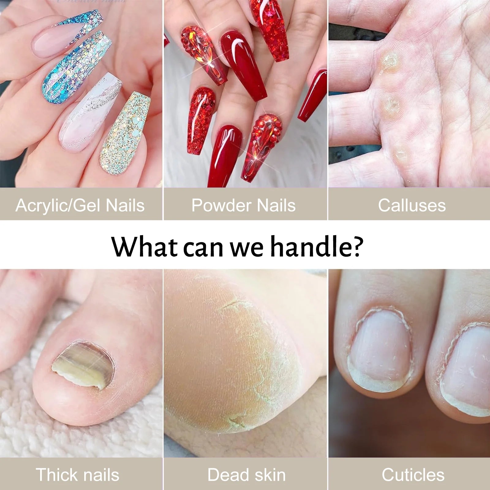 Shexnail Professional Electric Nail Drill Set