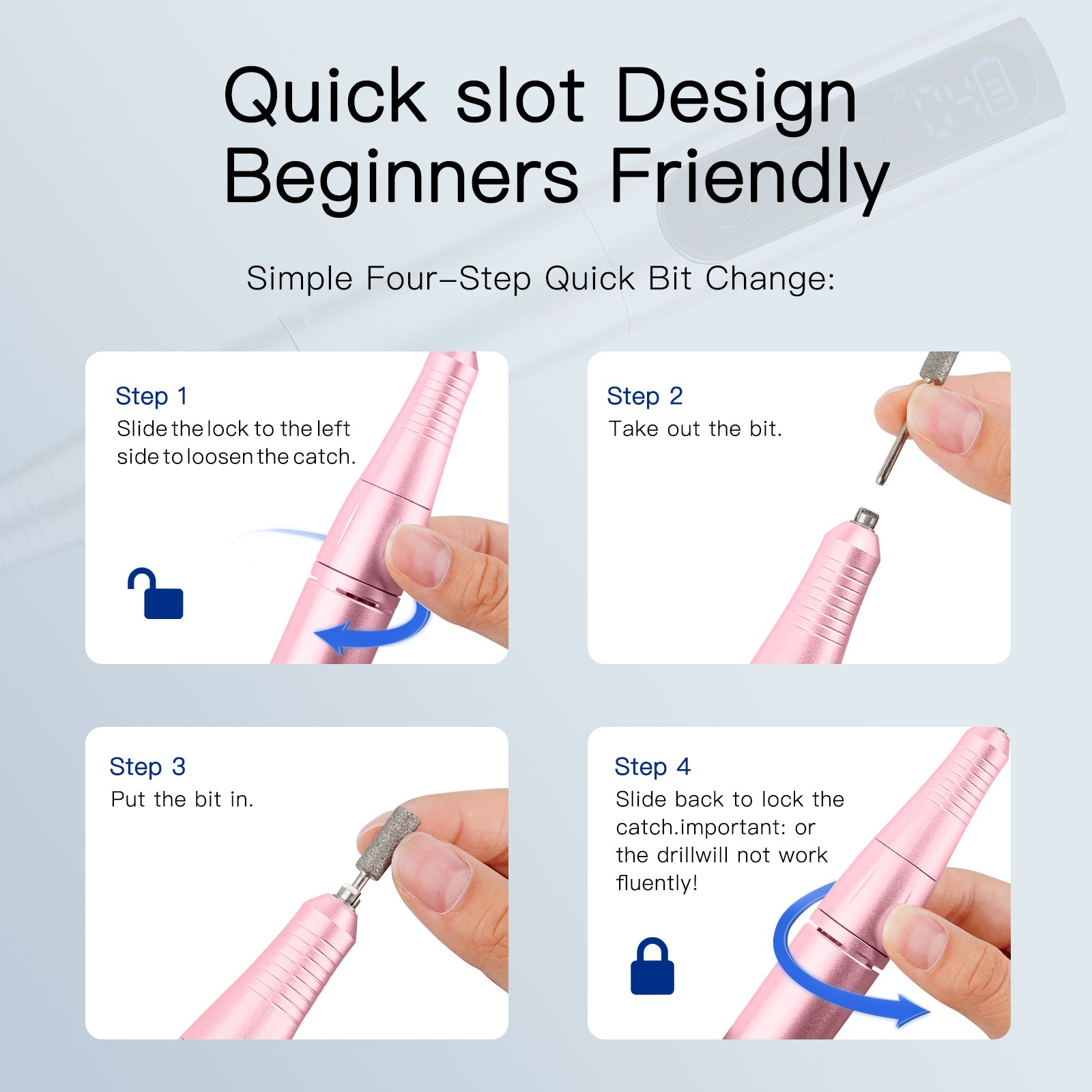 Shexnail L2 Nail Drill