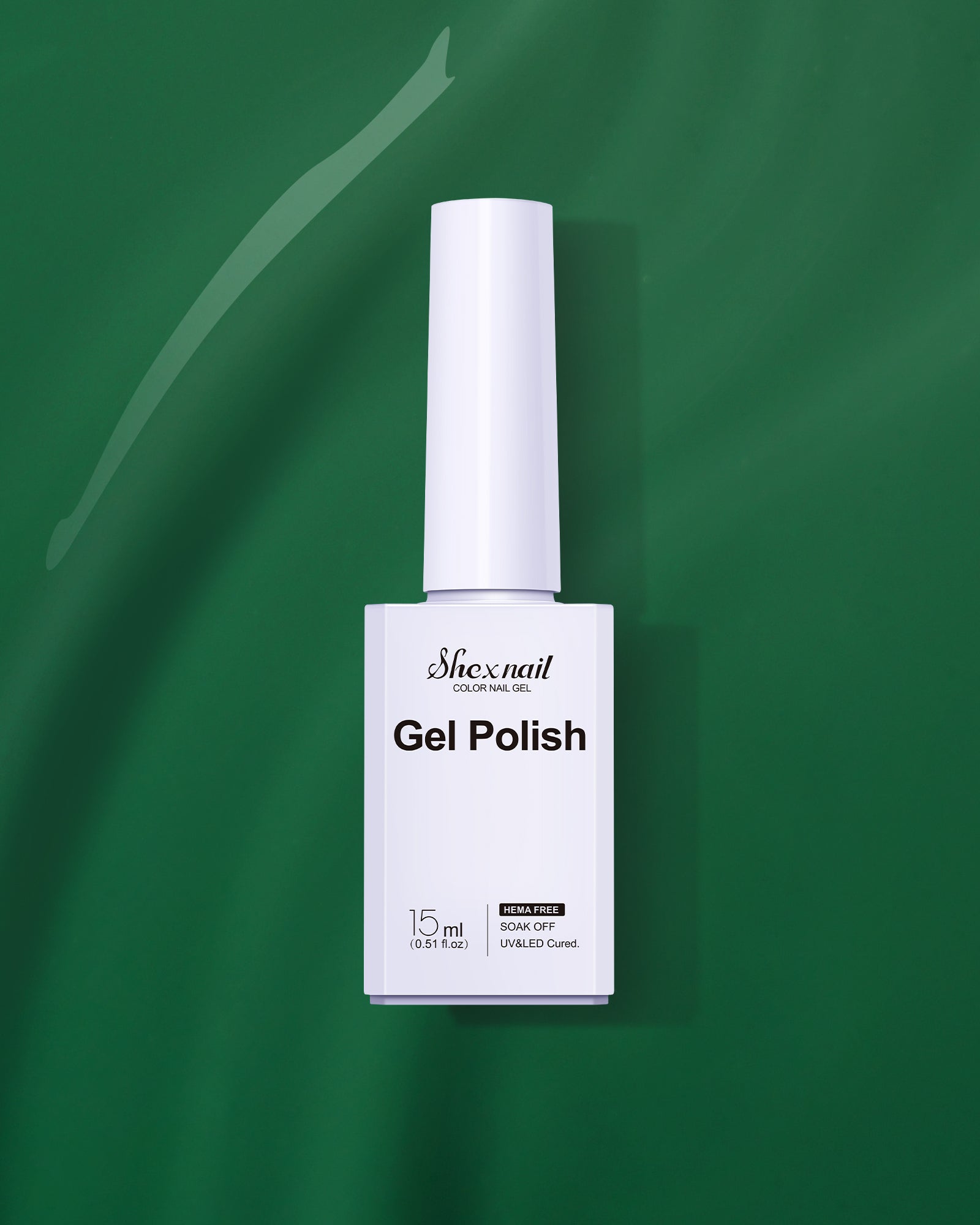 HEMA-FREE - Gel Polish #63 Dark Green 15ML