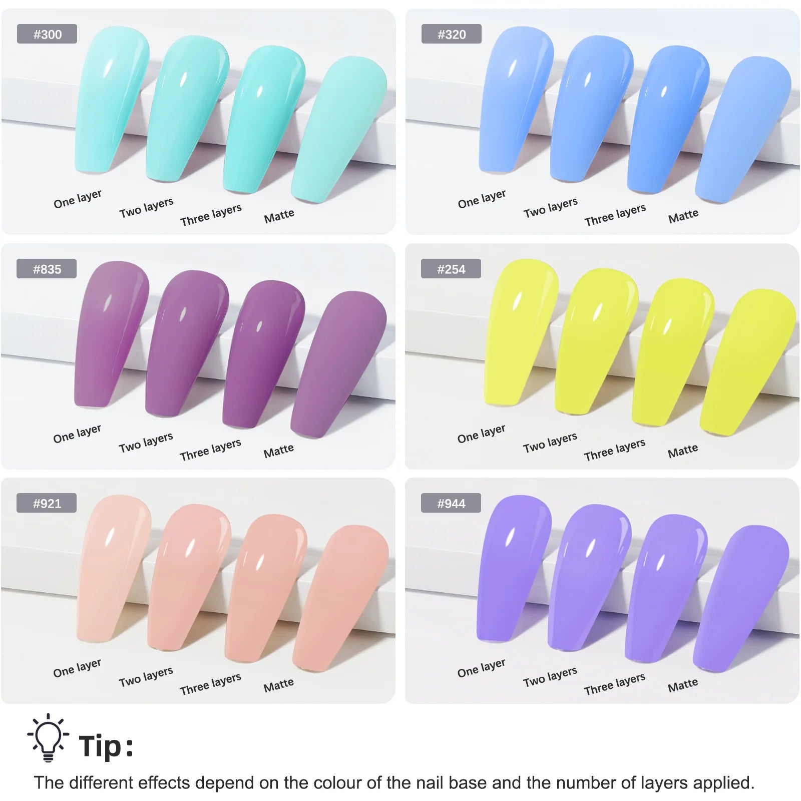 Shexnail Mystic Bloom – 6 Color Nail Gel Kit