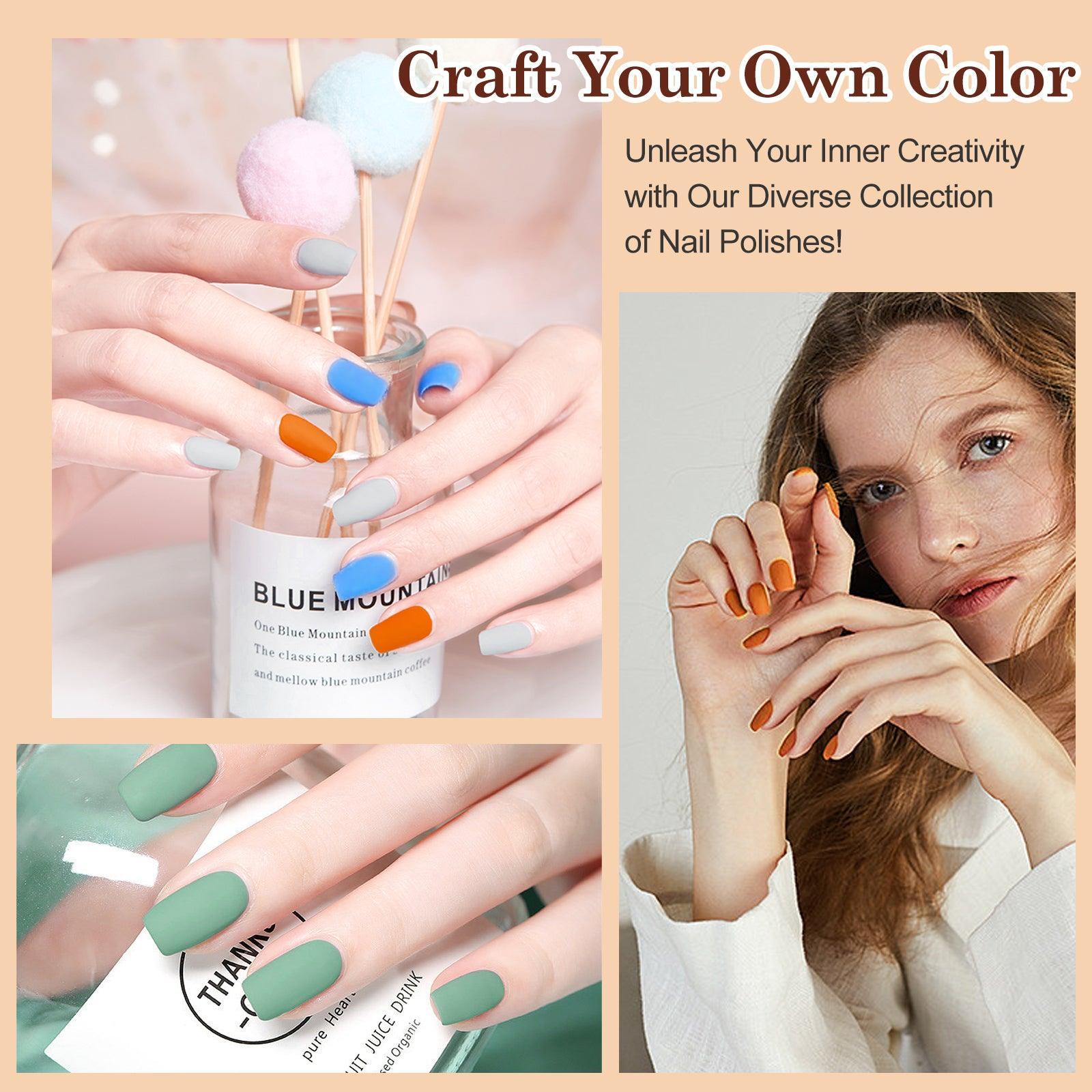 Aurora North Carolina Blue - 6 Color Nail Gel Kit - LKEnail