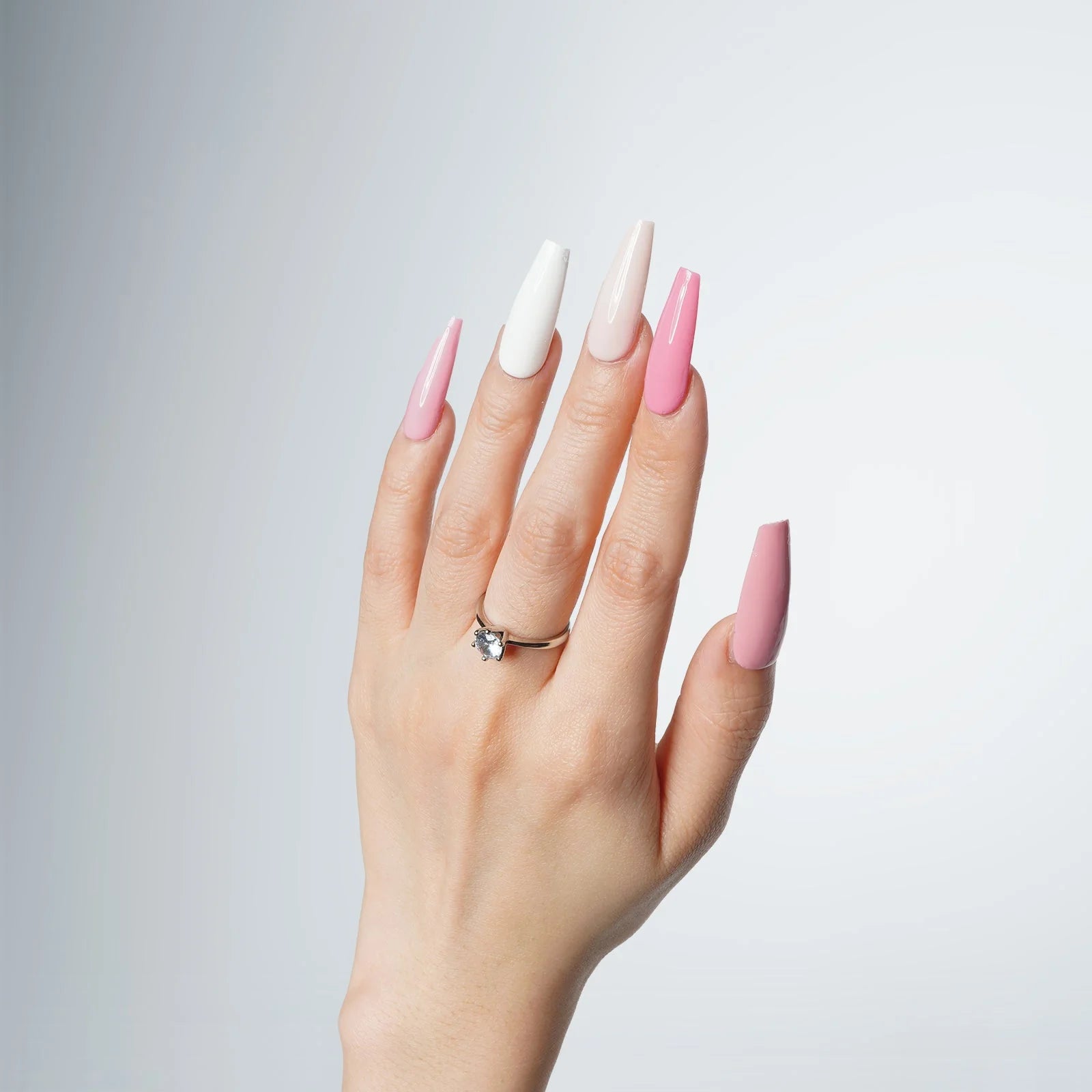 LKEnail Blushing Nude Bloom - 6 Color Nail Gel Kit - LKEnail