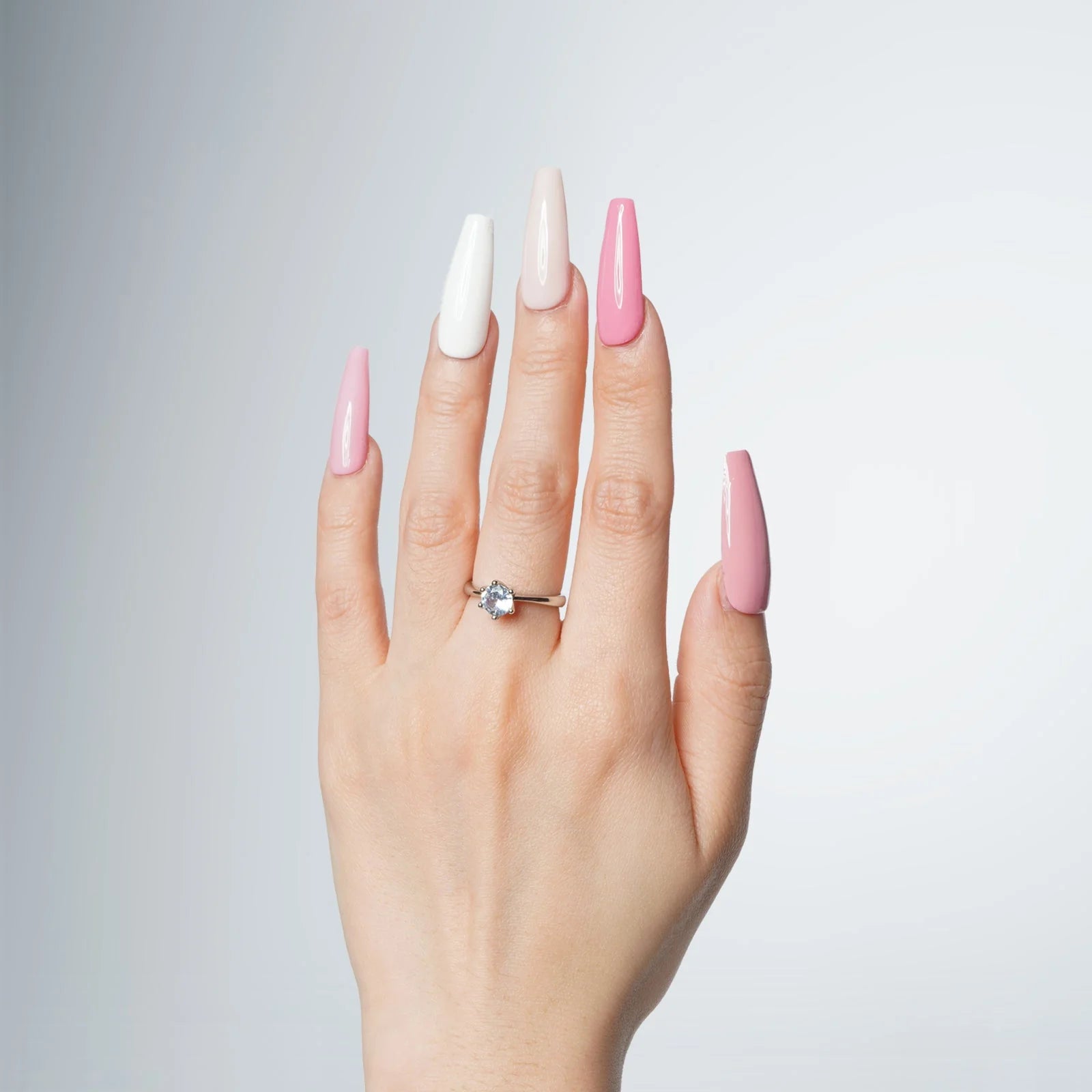 LKEnail Blushing Nude Bloom - 6 Color Nail Gel Kit - LKEnail