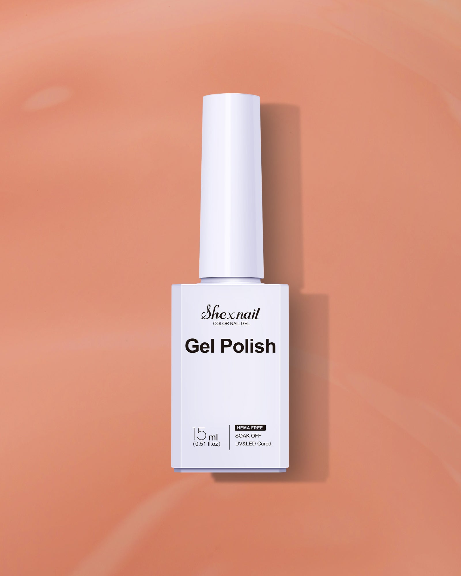 Nature's Hue HEMA-Free Gel Polish #02 Coral Pink