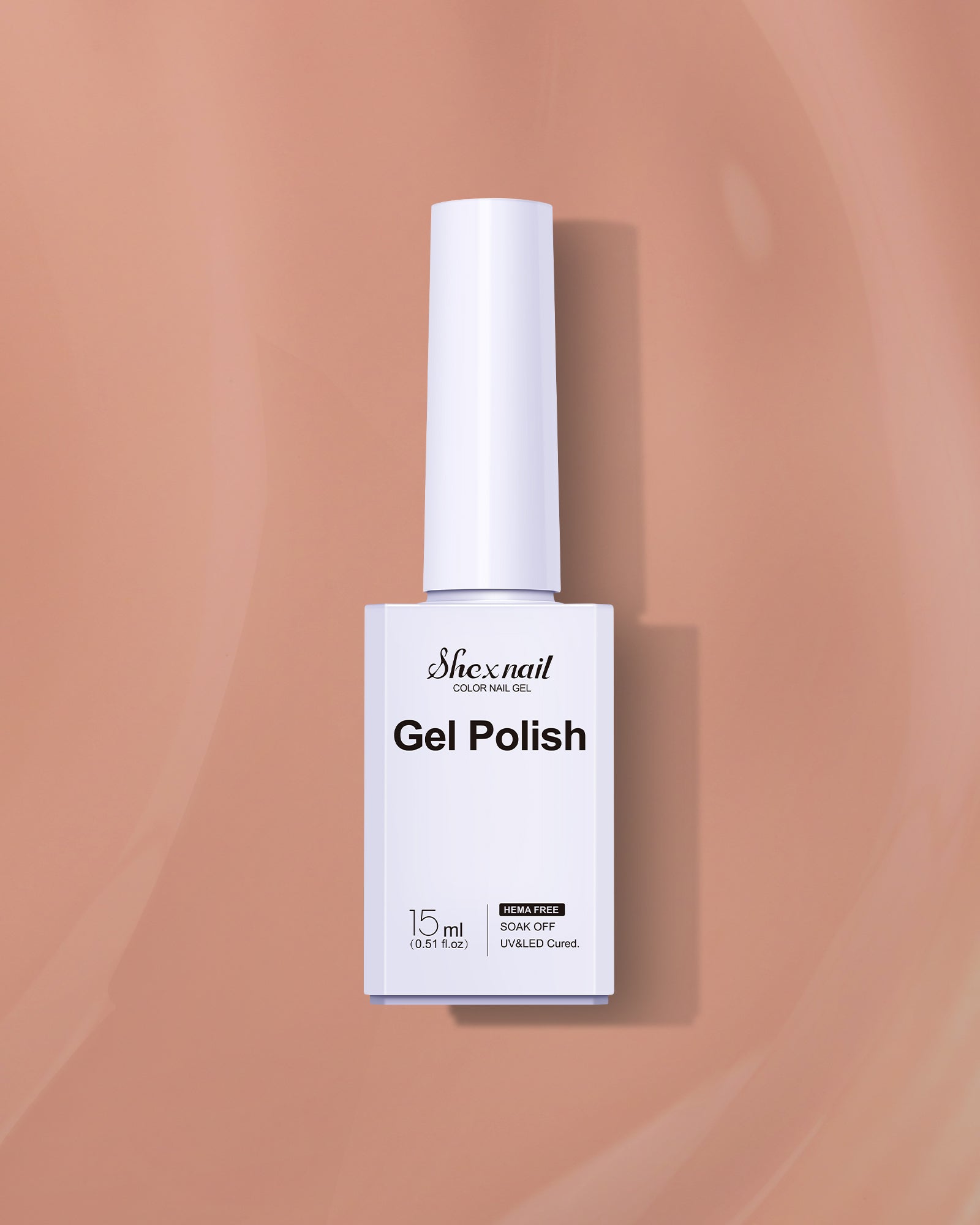 Nature's Hue HEMA-Free Gel Polish #06 Brownish Red