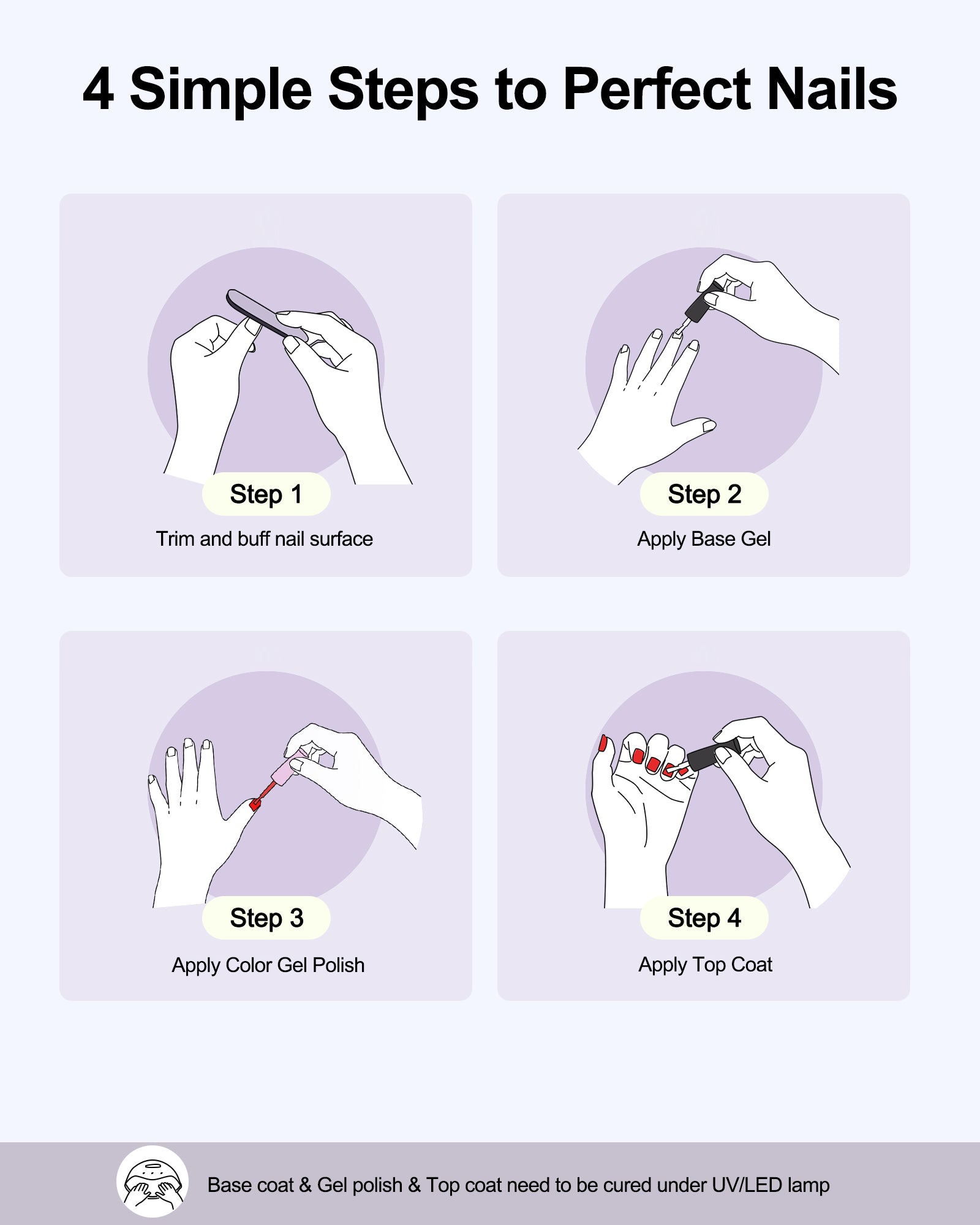 Nature's Hue HEMA-Free Gel Polish #G449 Green Glitter