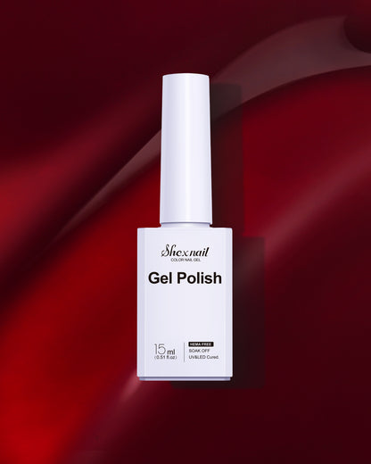 Nature's Hue HEMA-Free Gel Polish #101 Dark Red