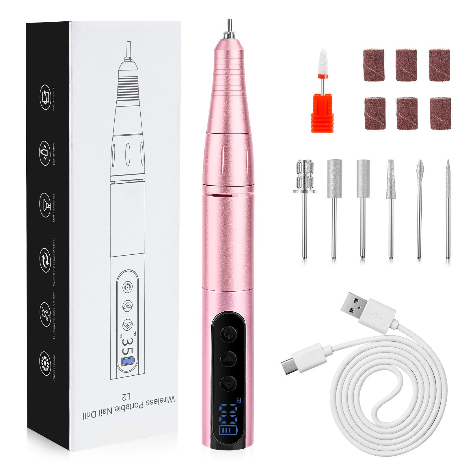 Shexnail L2 Nail Drill