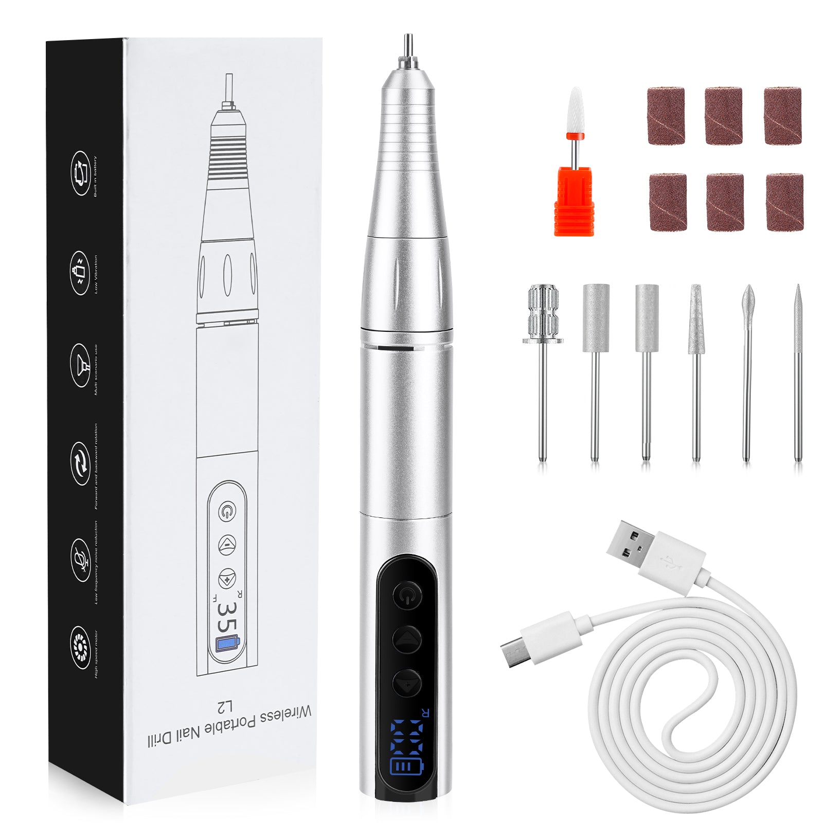 LKEnail L2 Nail Drill