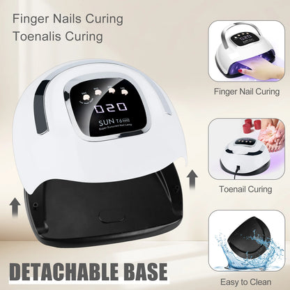 Shexnail SUN T6 MAX UV Nail Lamp Nail Dryer