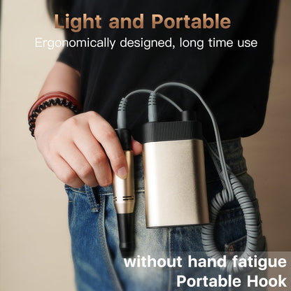 Shexnail Professional Rechargeable 30000 Rpm Nail Drill