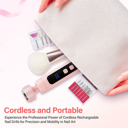 LKEnail UV LED Cordless Nail Drill Pen