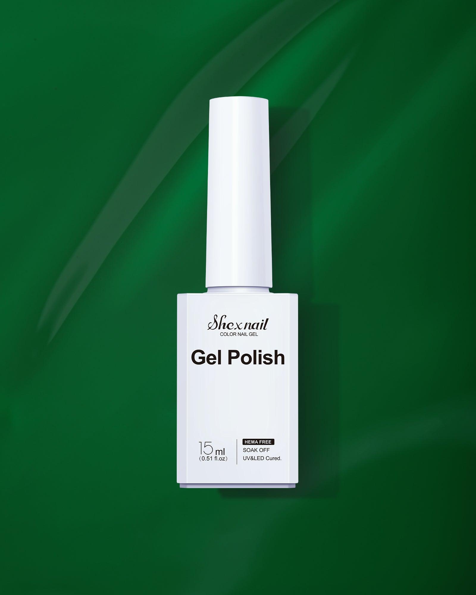 Nature's Hue HEMA-Free Gel Polish #63 Dark Green