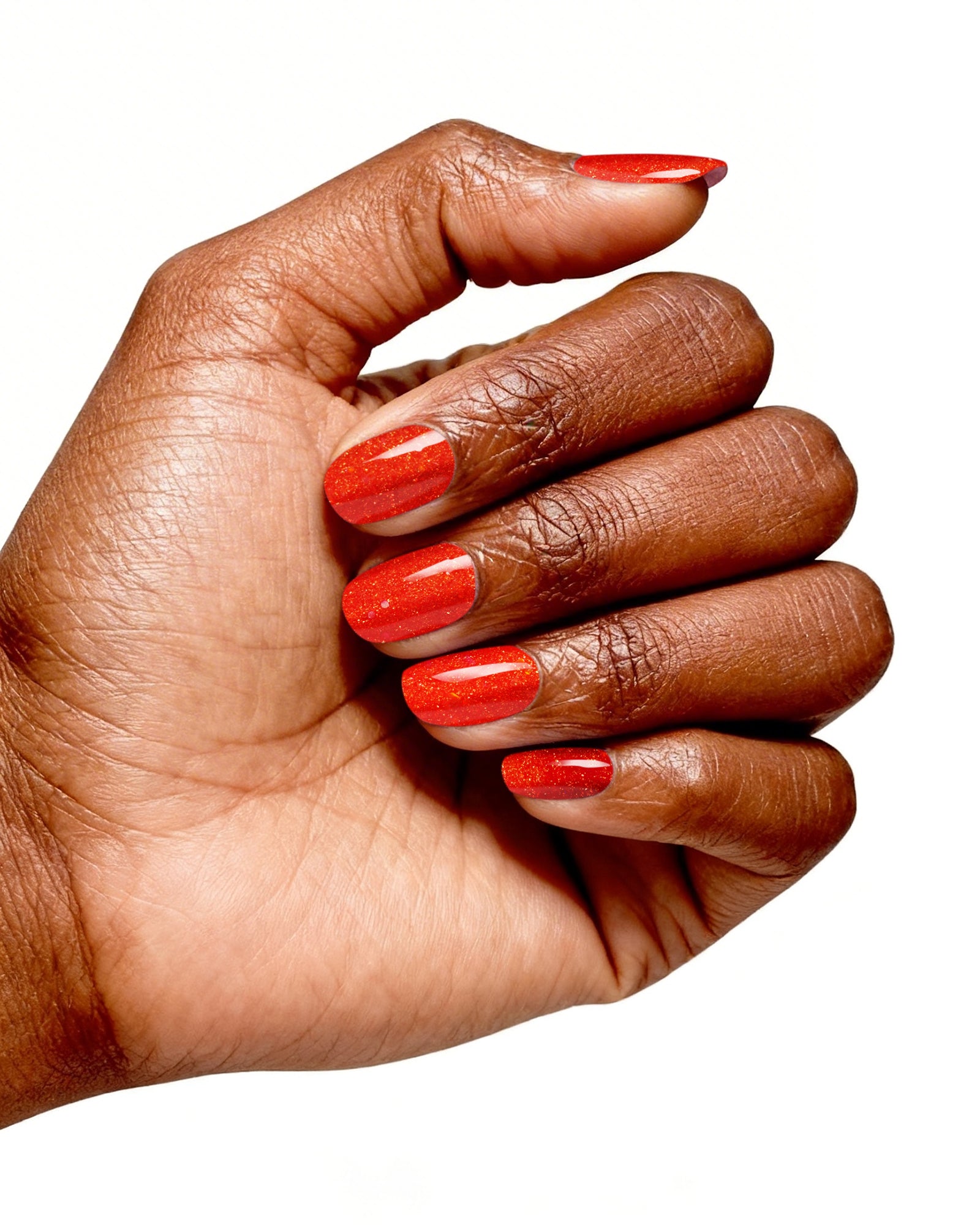 HEMA-FREE - Gel Polish #G472 Red Glitter 15ML