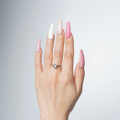 LKEnail Blushing Nude Bloom - 6 Color Nail Gel Kit - LKEnail