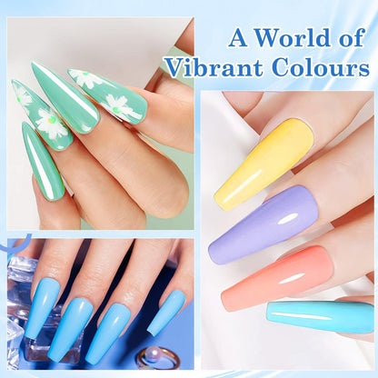 Rainbow - 6 color nail polish - LKEnail